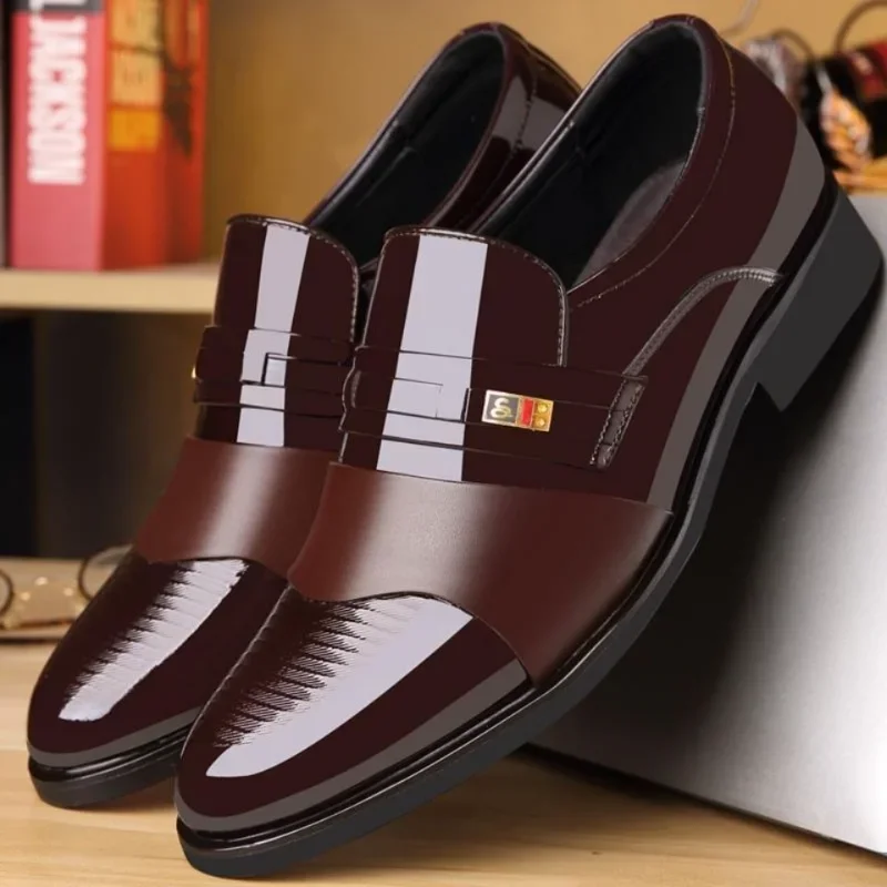 Men'S Formal Attire - Leather Shoes for Men Wedding Formal
