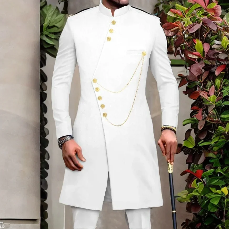 Men Formal Wear Outfits - Men`s Suits For African Wedding Dashiki