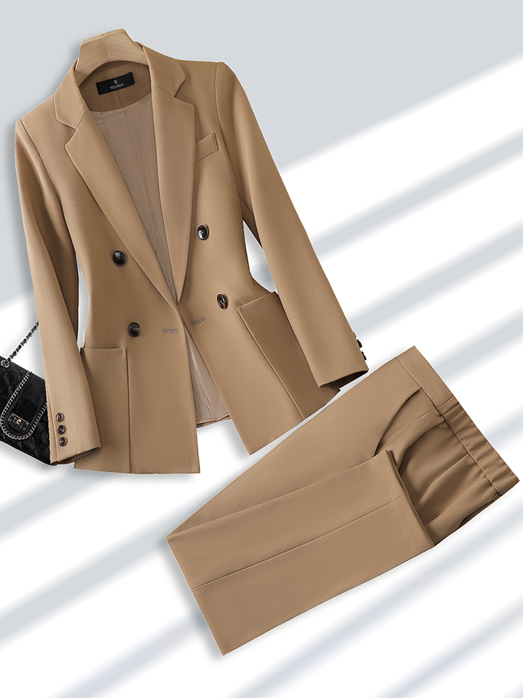 Men Formal Wear Office - Fashion Ladies Pant Suit Formal Women