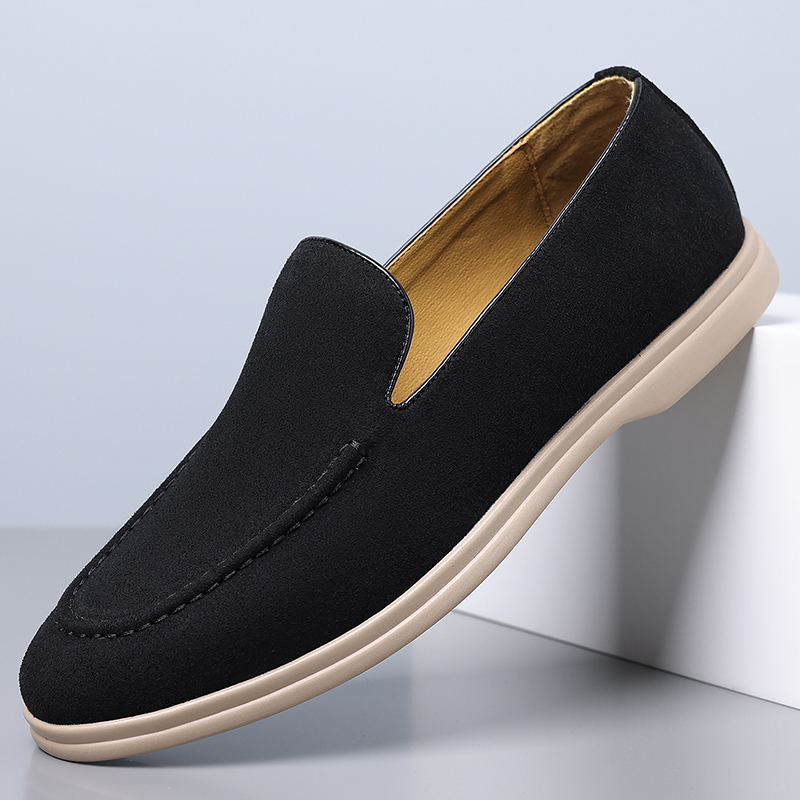 Men'S Formal Attire - Classic Moccasins Dress Shoes Men Suede
