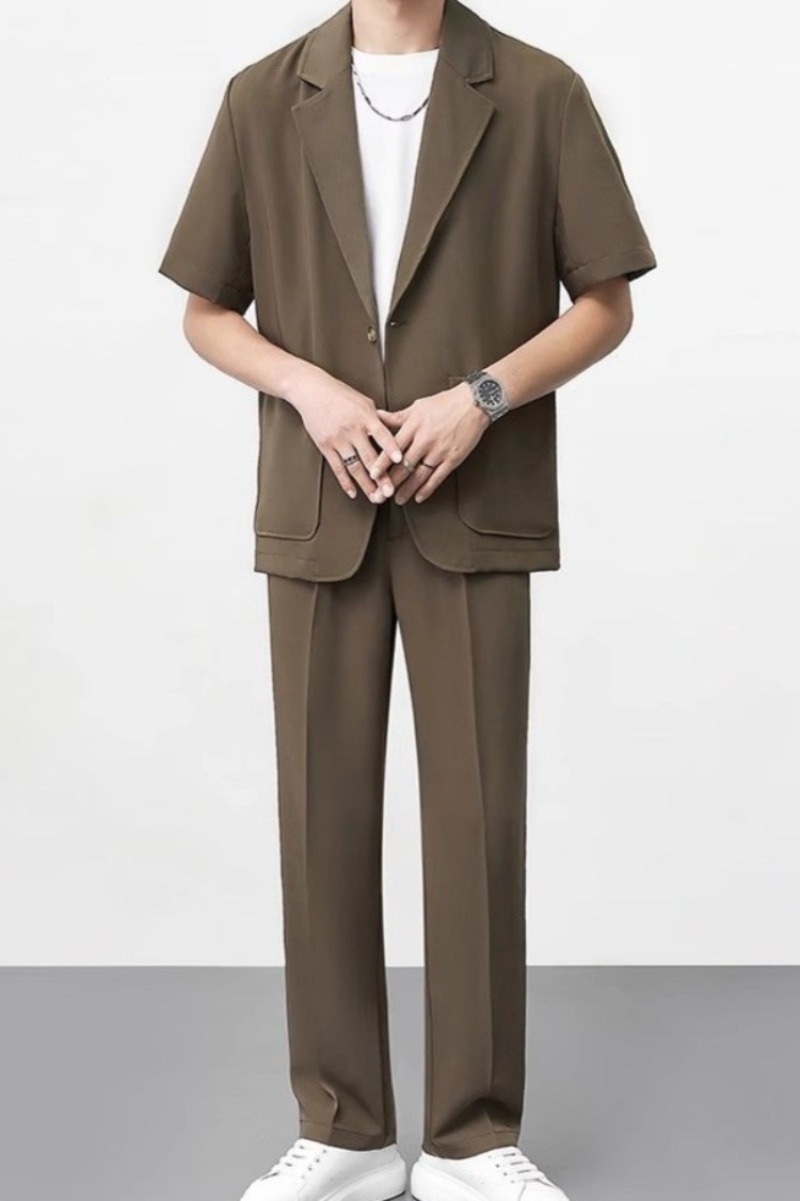 Men Formal Wear Shop - ​Thin Summer Suit Jacket For Men