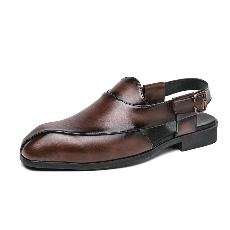Men'S Formal Attire - Hollow Out Dress Party Sandals Fashion