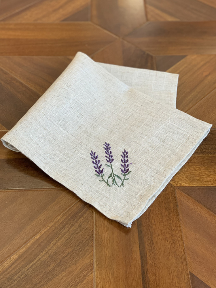 Hemstitch Napkin/Placemat Prov - огляд і ціна Monogrammed Handkerchief