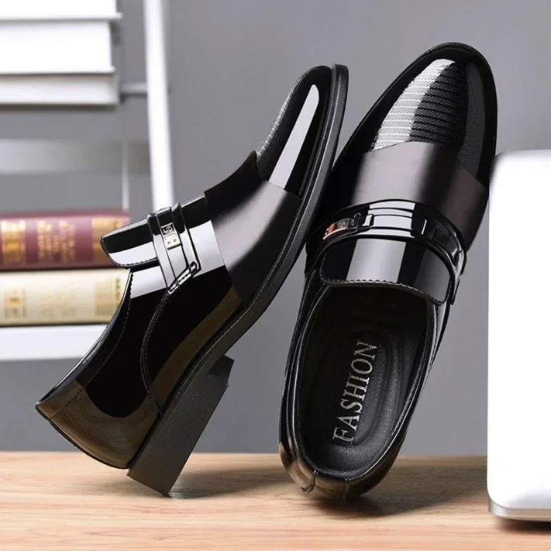 Leather Shoes for Men Wedding  - огляд і ціна Men'S Formal Attire