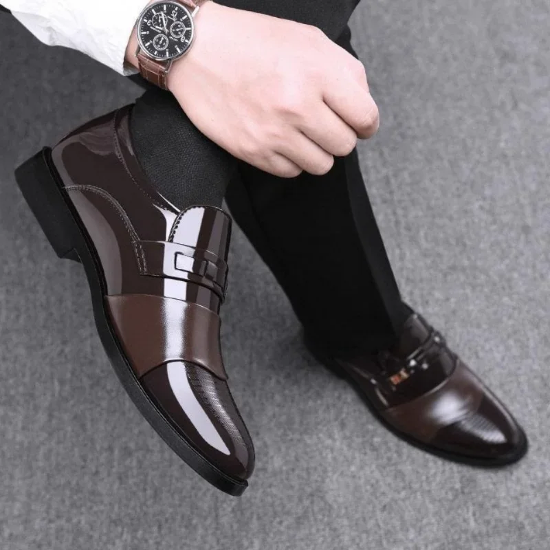 Leather Shoes for Men Wedding  - огляд і ціна Men'S Formal Attire