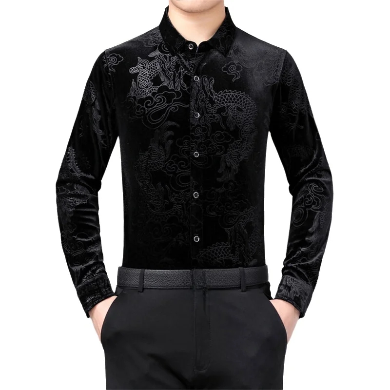 Men's Long Sleeve Shirt Chines - огляд і ціна Men'S Style Formal Wear