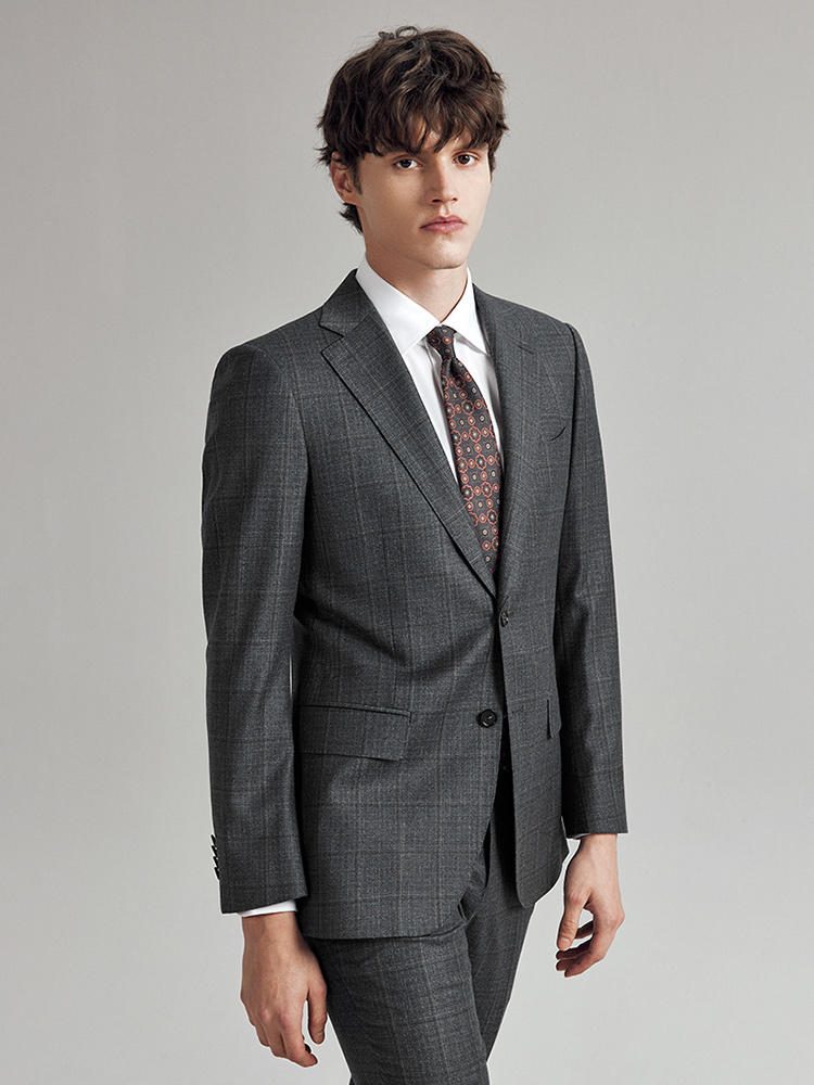 100% Wool Suits For Men Slim F - огляд і ціна Men Formal Wear In Summer