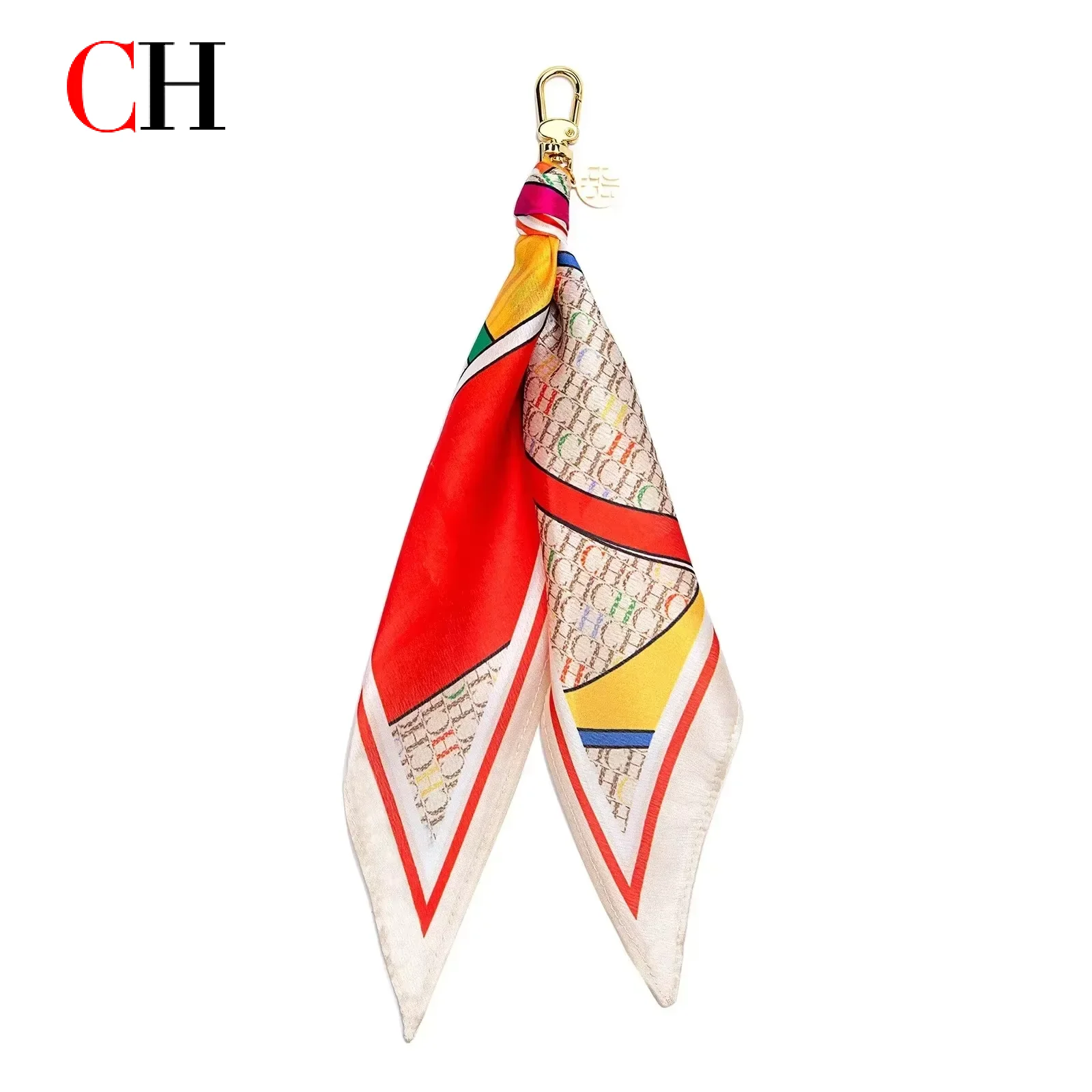 CH Scarf Keychain Bag Charm Mo - огляд і ціна Monogrammed Handkerchief