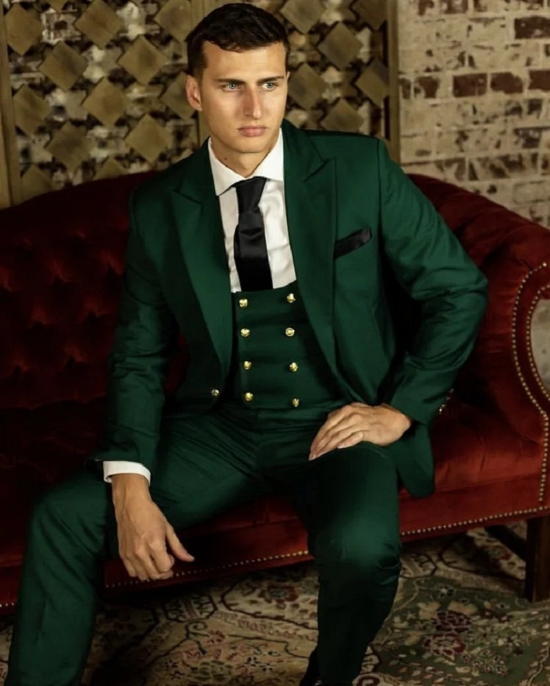 Green Classic Men Suits Formal - огляд і ціна Men Formal Wear Shop