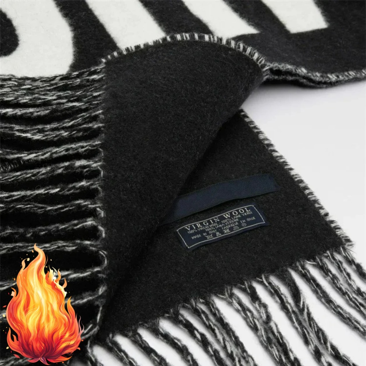 100% Wool Scarf for Women Luxu - огляд і ціна Monogrammed Handkerchief