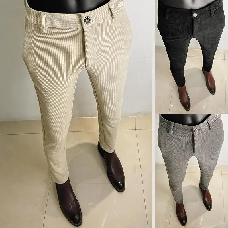 Autumn Winter Thickened Woolen - огляд і ціна Men Formal Wear Shop