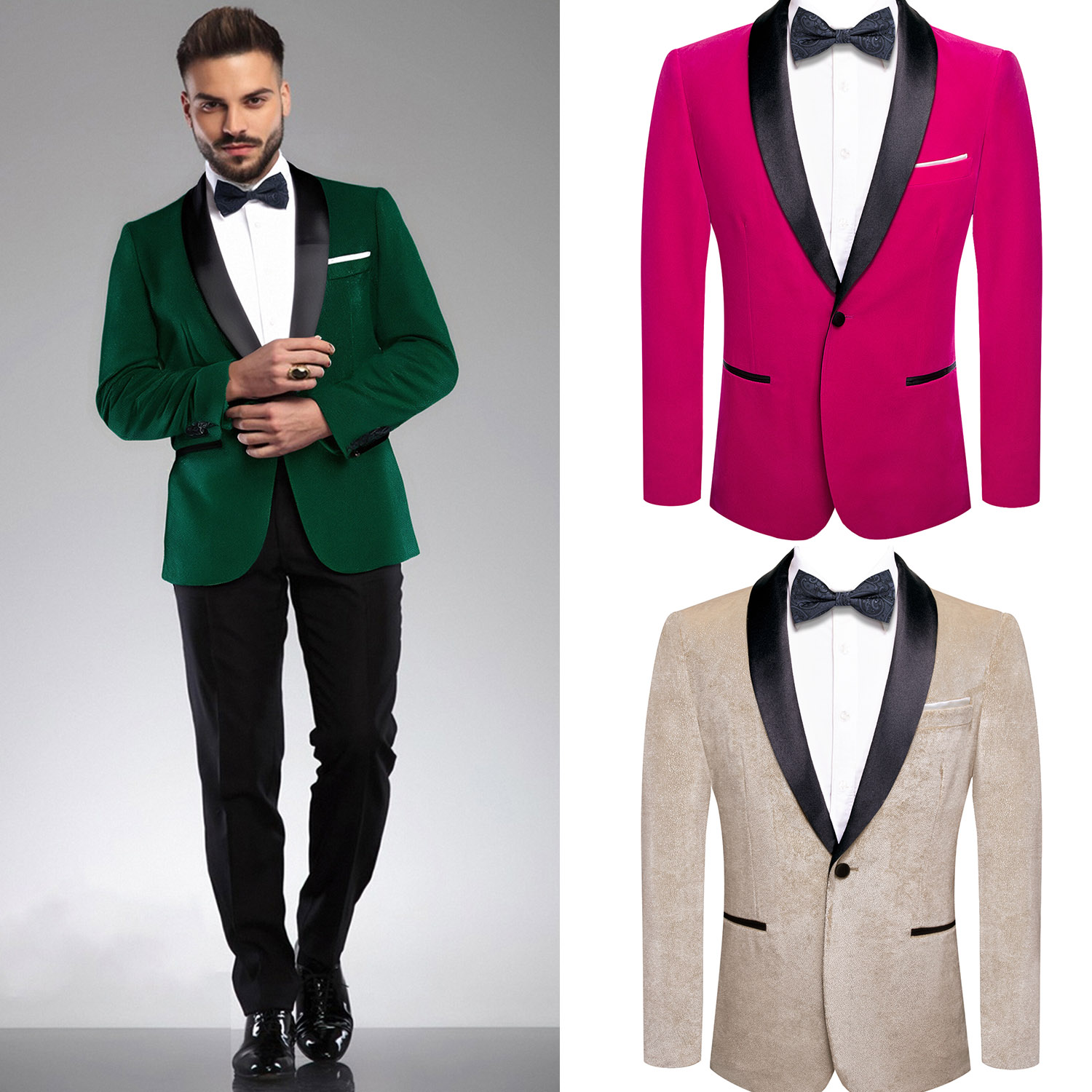 Single Breasted Pattern (Witho - огляд і ціна Men Formal Wear Without Suit