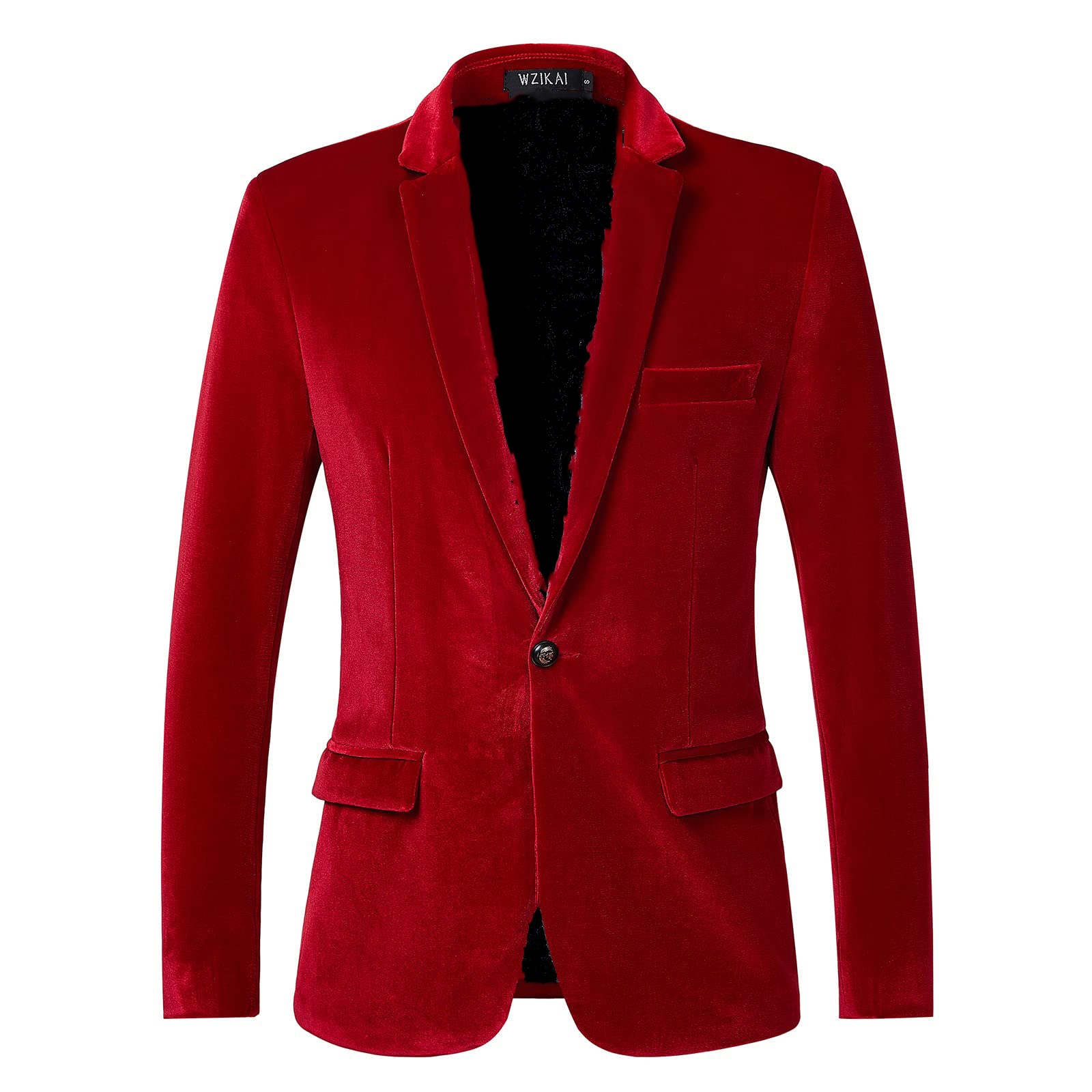 Men's Slim Fit Velvet Blazer J - огляд і ціна Men'S Style Formal Wear