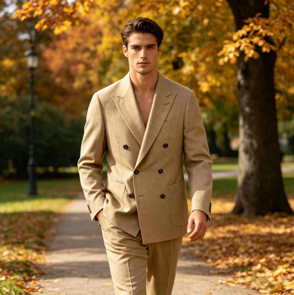 Only Men's Linen Blazer 1PCS D - огляд і ціна Men Linen Formal Wear