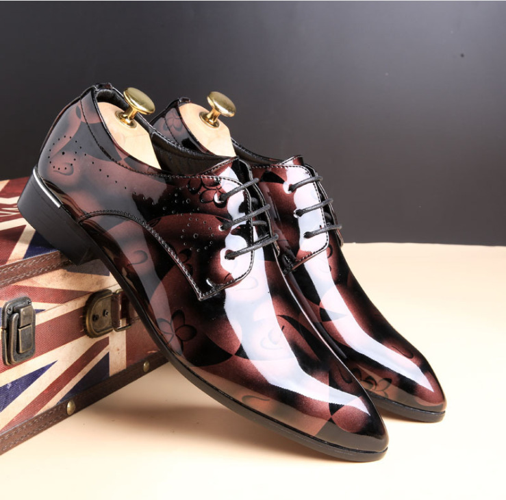 Office Men Dress Shoes Floral  - огляд і ціна Men'S Formal Attire