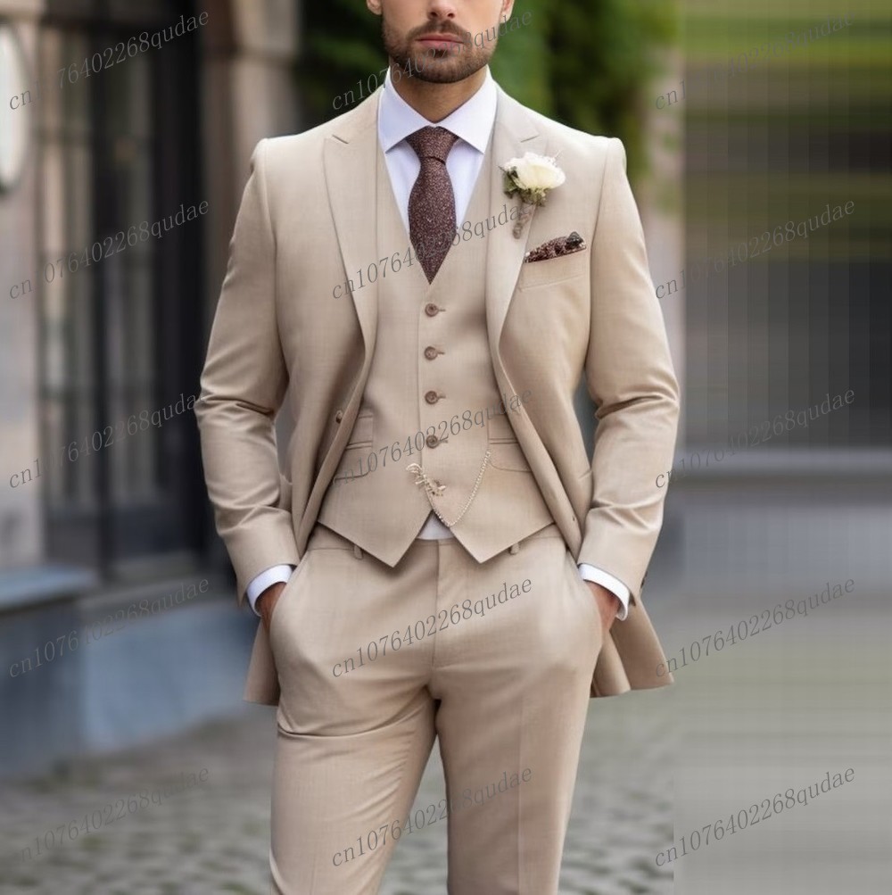 Pink Formal Occasion Men Suit  - огляд і ціна Men Formal Wear Pink