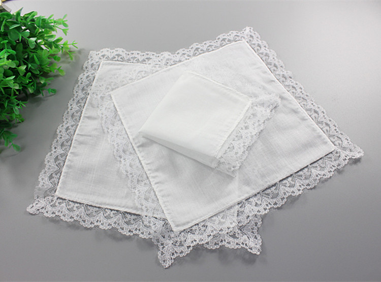 Personalized Lace Handkerchief - огляд і ціна Monogrammed Handkerchief