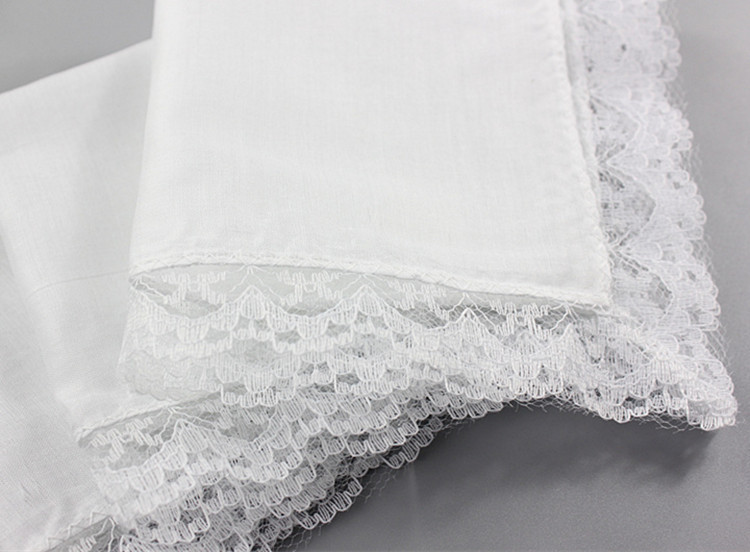 Personalized Lace Handkerchief - огляд і ціна Monogrammed Handkerchief