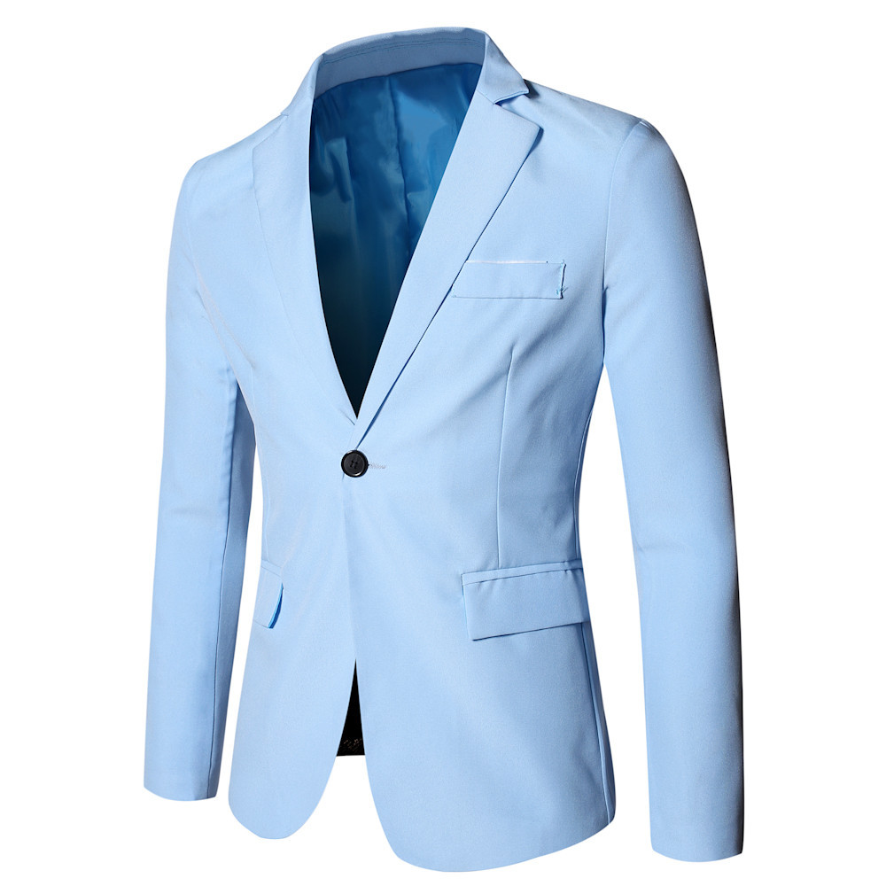 Blazer Men Coat Turn Down Coll - огляд і ціна Men Formal Wear Outfits
