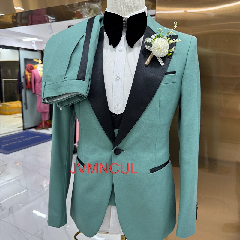 Men's 3 Piece Suit Slim Fit We - огляд і ціна Men Formal Party Wear Outfit
