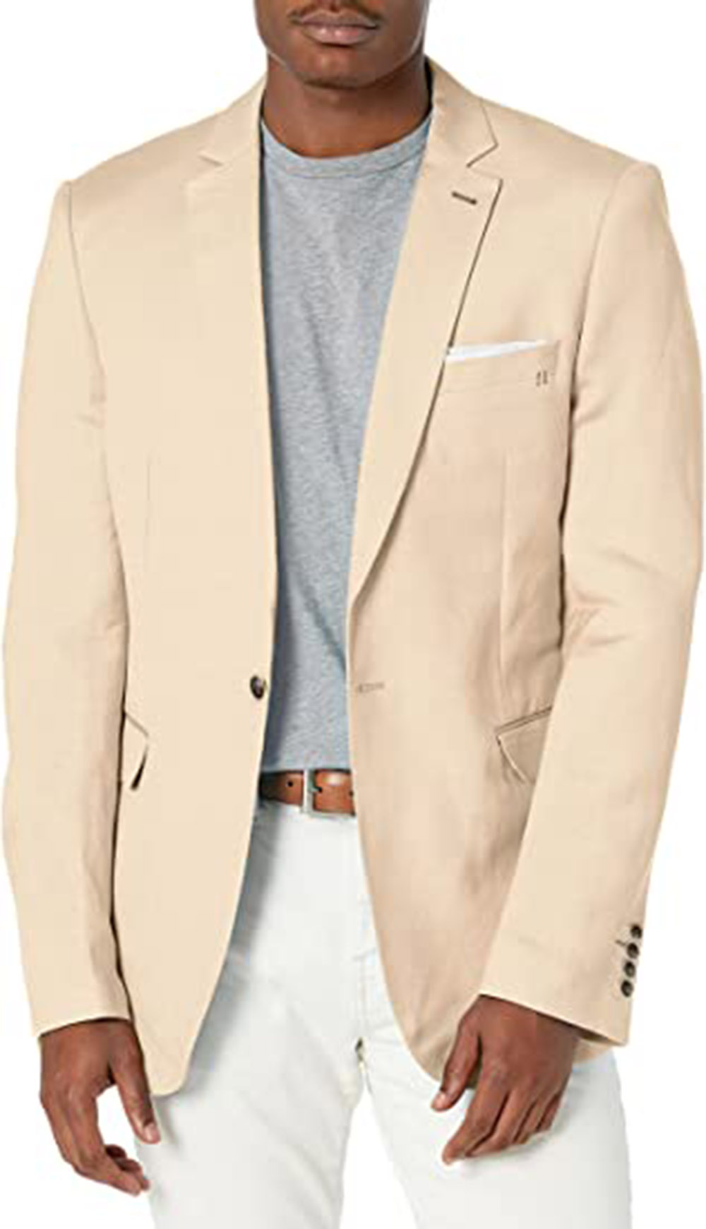 Tailored Khaki Blazer Men's Su - огляд і ціна Men Formal Party Wear Outfit
