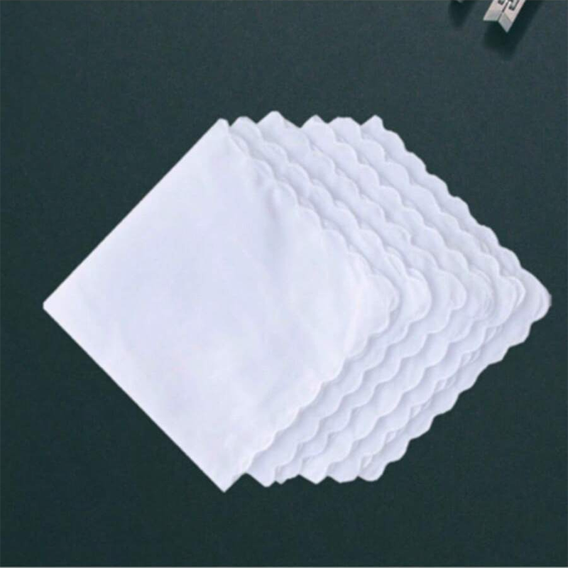 6pcs/Cotton handkerchief fan-s - огляд і ціна Monogrammed Handkerchief