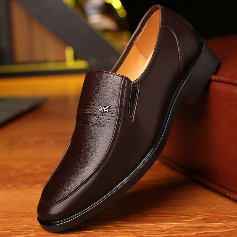 Leather Shoes Men's Business S - огляд і ціна Men'S Formal Attire