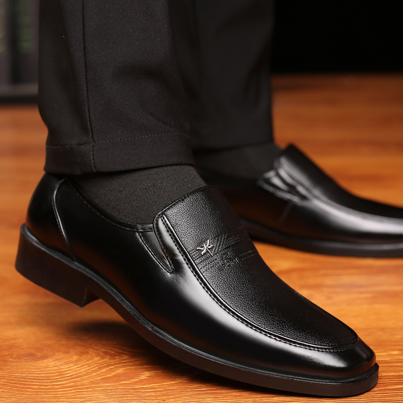 Leather Shoes Men's Business S - огляд і ціна Men'S Formal Attire