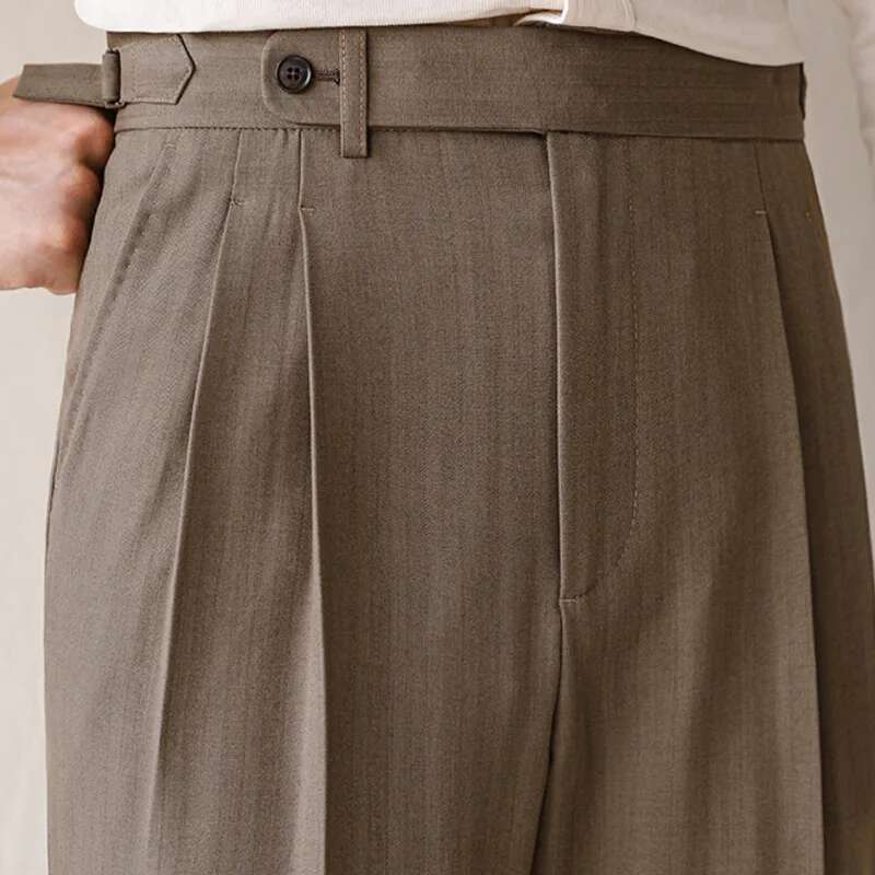 Business High Waist Straight S - огляд і ціна Men Formal Wear Shop