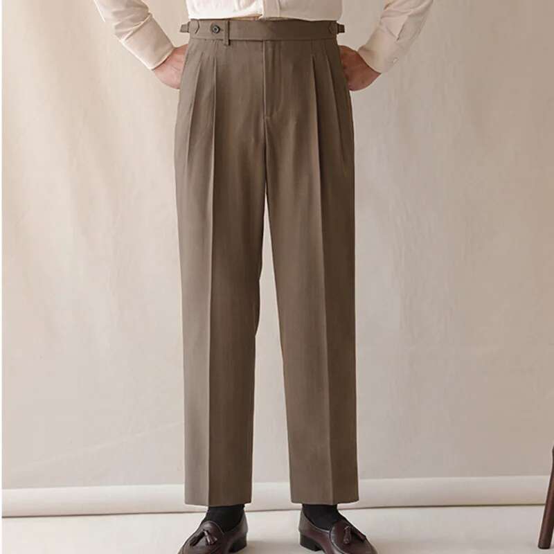Business High Waist Straight S - огляд і ціна Men Formal Wear Shop