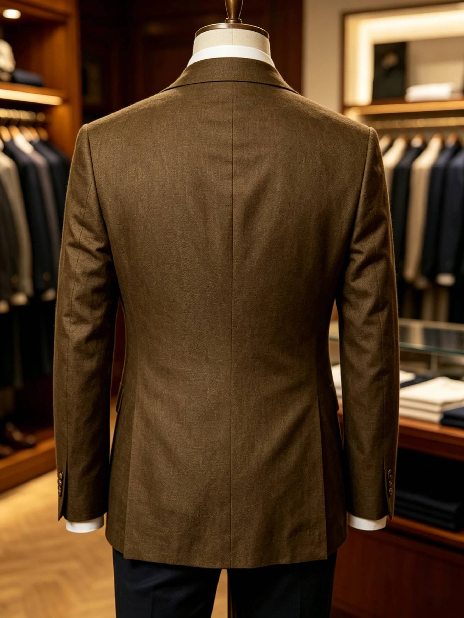 Men's Sport Coat Summer Double - огляд і ціна Men Linen Formal Wear