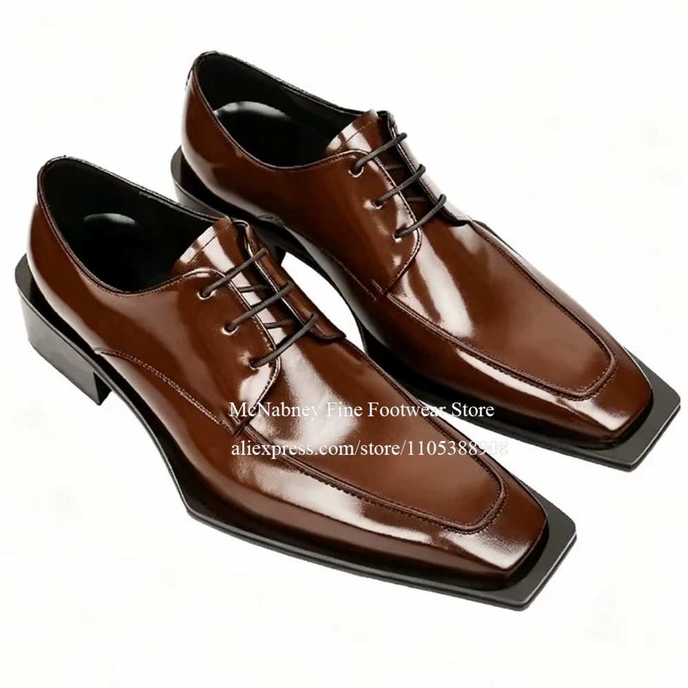 Spike Studs Leather Dress Shoe - огляд і ціна Men'S Style Formal Wear