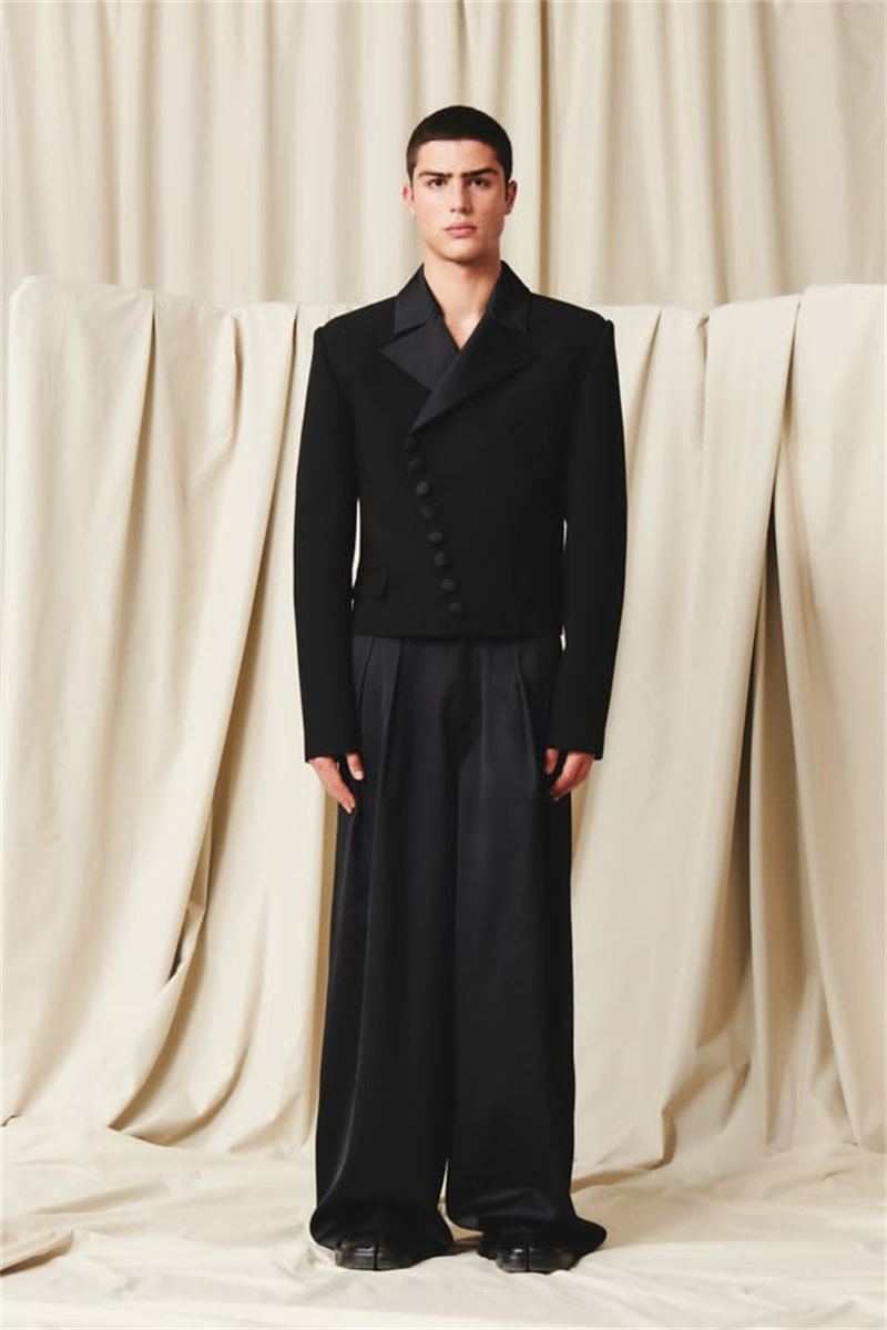 Loose Men Suits Pants Set 2 Pc - огляд і ціна Men Formal Wear Outfits