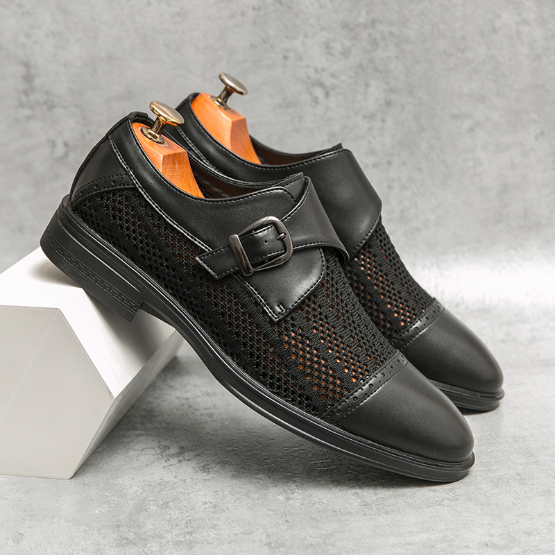 Summer New Punched Grey Leathe - огляд і ціна Men'S Formal Attire