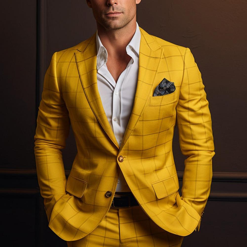 Men Suit Coat Formal Business  - огляд і ціна Men Formal Wear Outfits