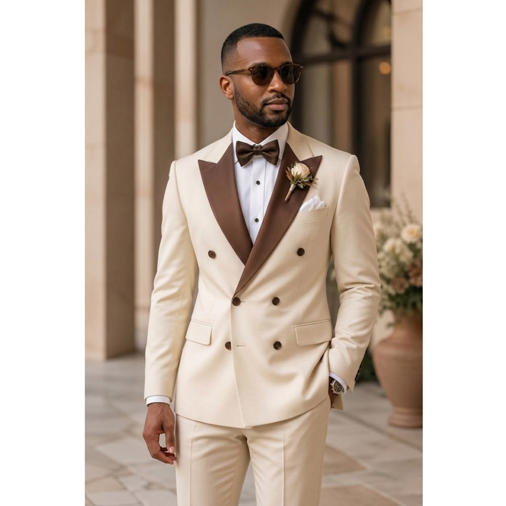 Men Double Breasted Tuxedo Sui - огляд і ціна Men Formal Party Wear Outfit