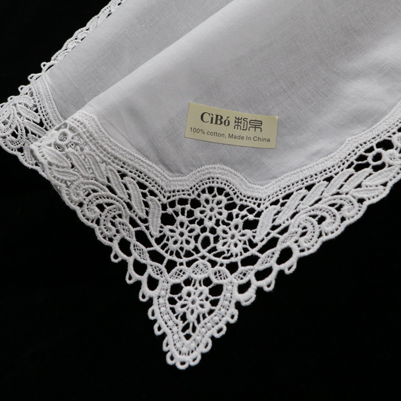 A009 White 100% cotton 10 Piec - огляд і ціна Monogrammed Handkerchief